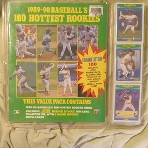 NIB 1989-1990 Baseball's 100 Hottest Rookies Set